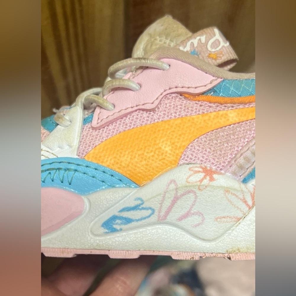 Puma toddler tennis shoes